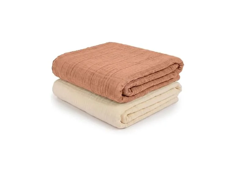 Mère & Moi: Muslin Baby Blanket – 2 Pack
