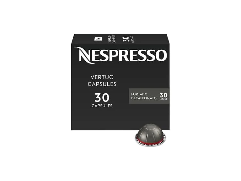 Nespresso Vertuo Fortado Decaffeinato Gran Lungo, 60-Count