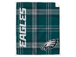 NFL Team Classic Plaid Throw - Philadelphia Eagles