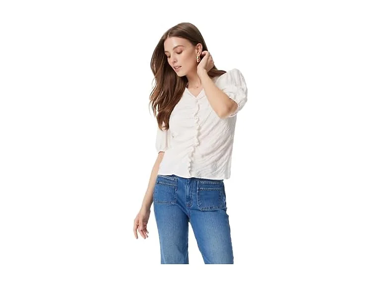 Sam Edelman Women (L) Dakota Puff Top Gardenia