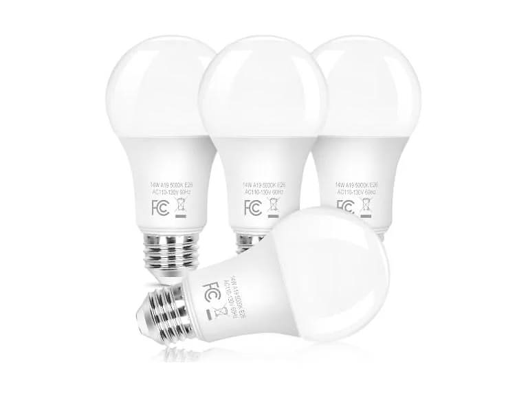 Brightever B0GXFLC7GX 14W A19 LED Light Bulbs 5000K 