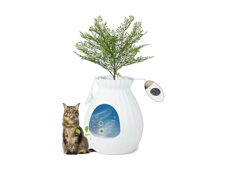 Tangkula Plant Litter Box, Hidden Cat Litter