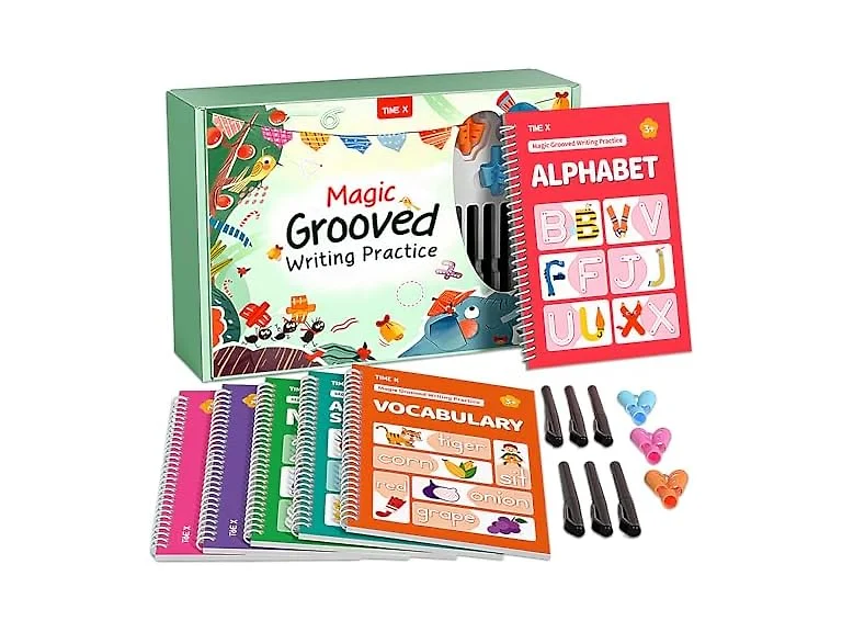 Timetome Magic Grooved Writing Practice Books