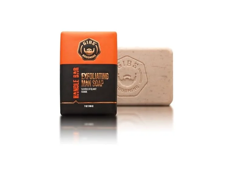 GIBS Handle Bar Exfoliating Citrus Bar Soap 7 oz