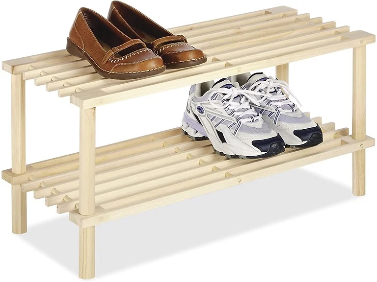 Whitmor Wood Household Shelves, Natural 569065