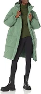 Amazon Essentials Women's Oversized Long Hooded Insulated Puffer Jacket (Available in Plus Size), Sage Green, 4X