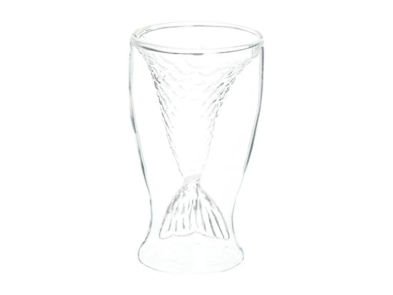 Glass Cup Creative Design Double-Layer Transparent