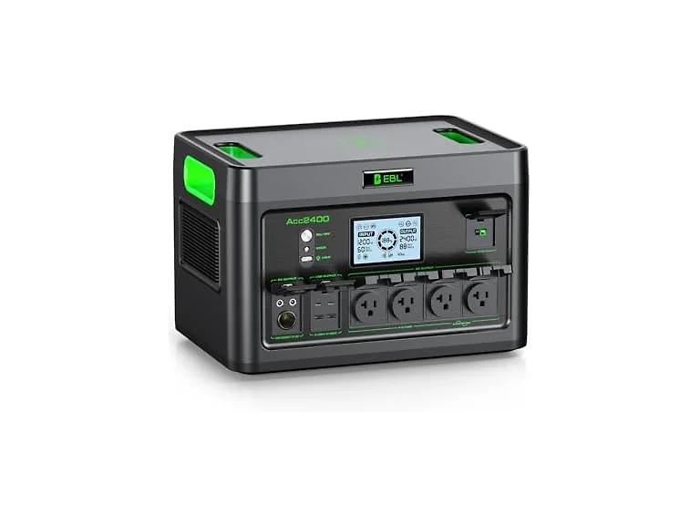 EBL 2400W Portable Power Station LiFePO4 Battery