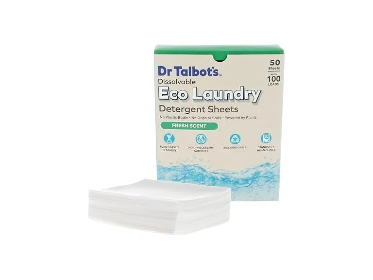Dr. Talbot s Eco Laundry Detergent Sheets 50