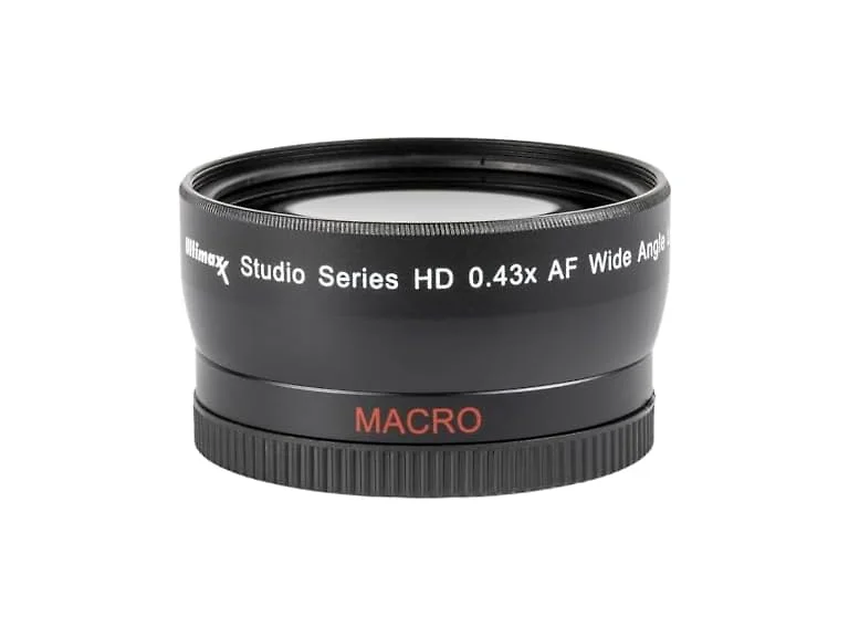 Ultimaxx 0.43X Wide Angle Macro Lens