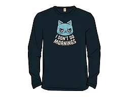 I Don't Do Mornings Cranky Cat