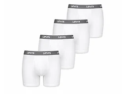 LEVI'S LGP-701231346-1pk-WH-S Small Levi's Mens Solid Basic 
