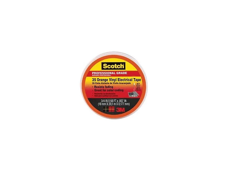 3M Tape ELEC #35 3/4X66 ORG