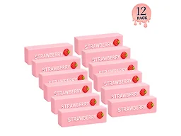 Twilight Squishy Sensory Toys Butter Strawberry, 12PK