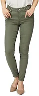 Amazon Essentials Women's Mid-Rise Stretchy Skinny Jeans, Light Olive, 0
