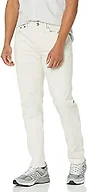 Amazon Essentials Men's 5-Pocket Stretch Twill Jeans-Inspired Casual Pants, Stone, 31W x 34L
