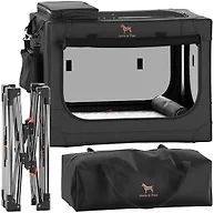 NOAH & PAW CO-BLACK-M-NV M NOAH & PAW Collapsible Dog C