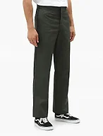 Dickies Men’s Original 874 Work Pants – Durable Straight Leg Uniform Trousers for Men, Ideal for Industrial or Office Use, Olive Green, 33W x 32L