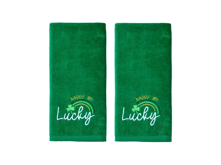 SKL Home St. Patrick's Day Happy Go Lucky 100% Cotton