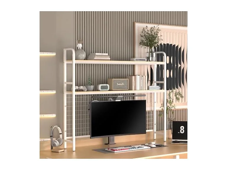 FAHKNS FAHKNS 2-Tier Desktop Bookshelf