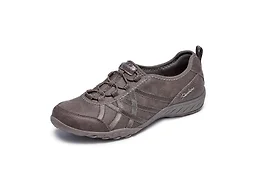 Skechers Women's Breathe-easy - Days End, Dark Taupe, 7.5