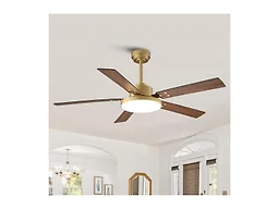 Parrot Uncle VZA01A117GD-PU 52 Inch 52 Inch Gold Ceiling F