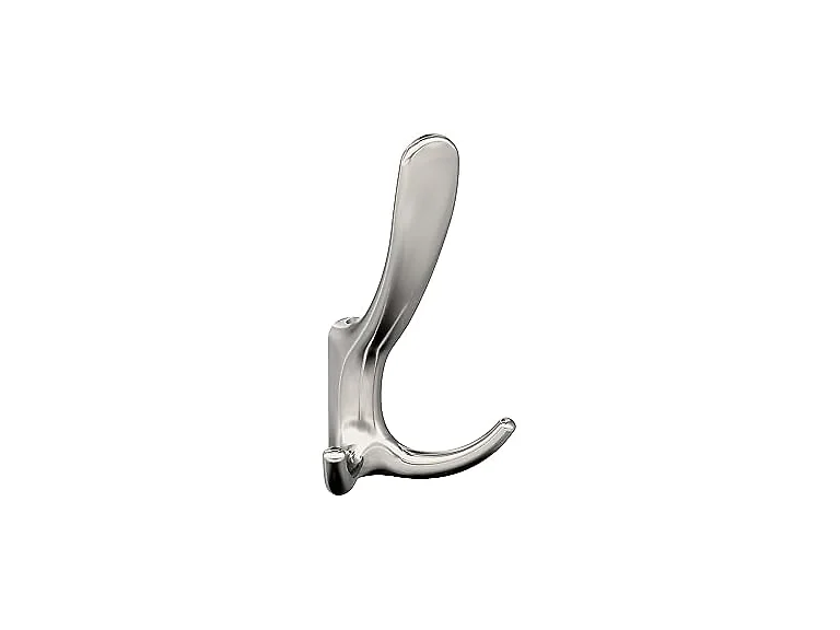 Amerock Finesse Triple Prong Polished Nickel Wall-Mounted Hook