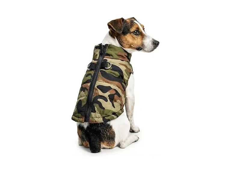 Dog Winter Jacket Camo Waterproof Coat Dog C