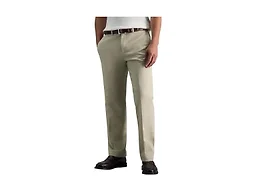 Haggar Men's Straight Fit Premium No Iron Khaki Pant