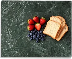 PracFit Marble Cutting Board for Kitchen 16×12 Inch green