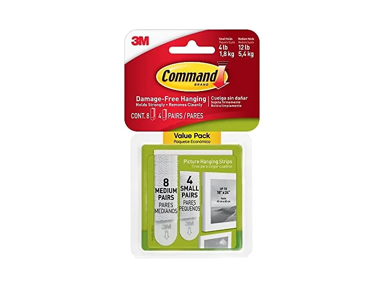 Command Picture Hanging Strips Variety Pack 96strips