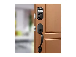 REVOLO Electronic Keypad Deadbolt with Handle Oil-Rubbe