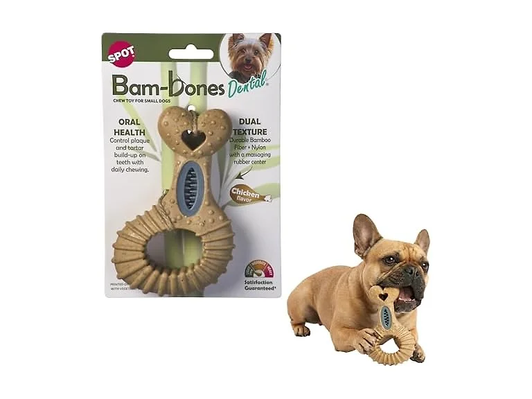 SPOT Bam-Bones Dental Dog Chew 6"
