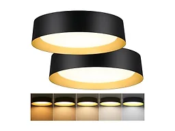 BrightHome B0F2SD83HJ 2 Pack 16in Flush Mount Ceilin