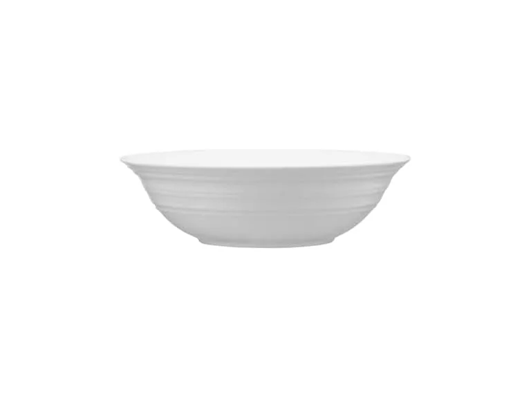 Mikasa Kamryn Bone China Lightweight Serving Bowl, 9 inch
