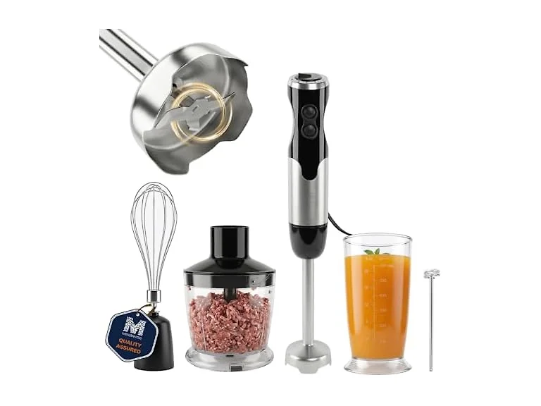 MEGAWISE 5-in-1 Hand Immersion Blender Set