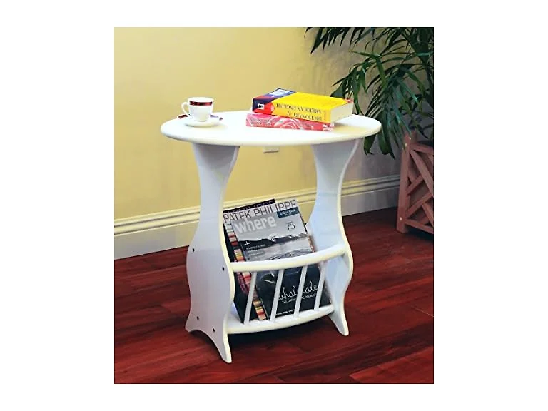 Frenchi Furniture Magazine Table White