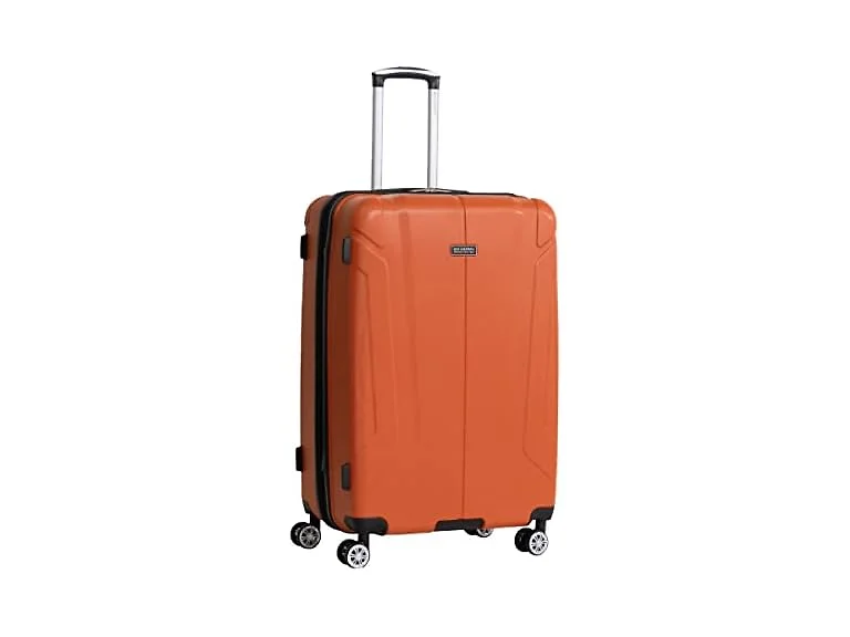 Derby Spinner Travel Upright Luggage, Mandarin, 28-Inch Checked