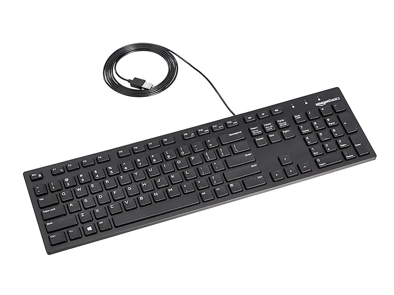 Amazon Basics Wired Keyboard
