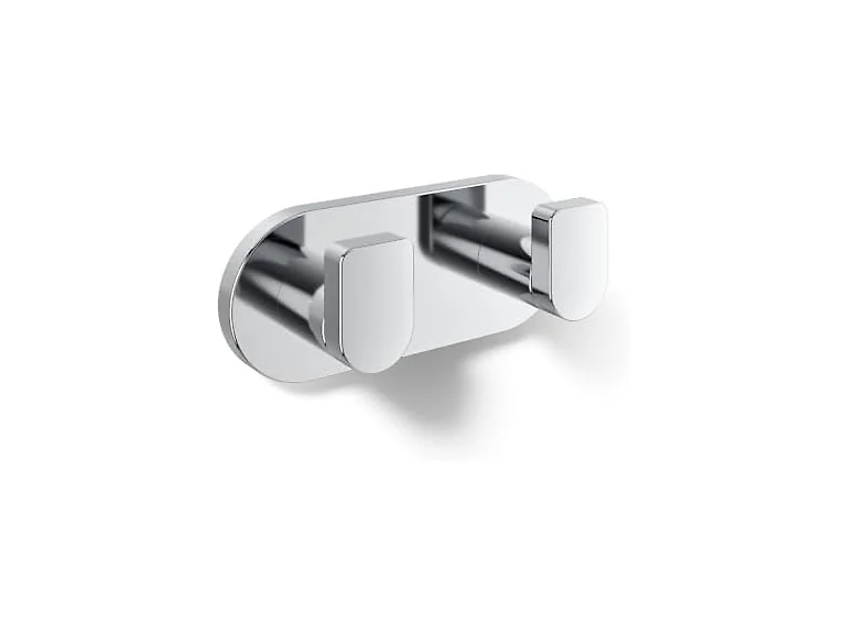 Kohler 73146-CP Composed? Double Robe Hook,