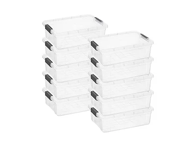 Superio Clear Storage Box with Lid
