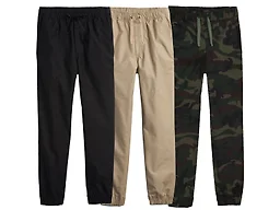 3PK Boy's Classic Stretch Twill Joggers