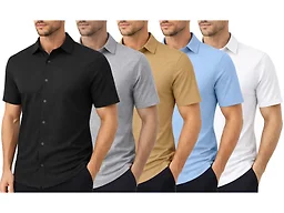 GBH LC-3PK-ASST-JMKSS-05/S Small 3Pk Asst Mens Knit Butto