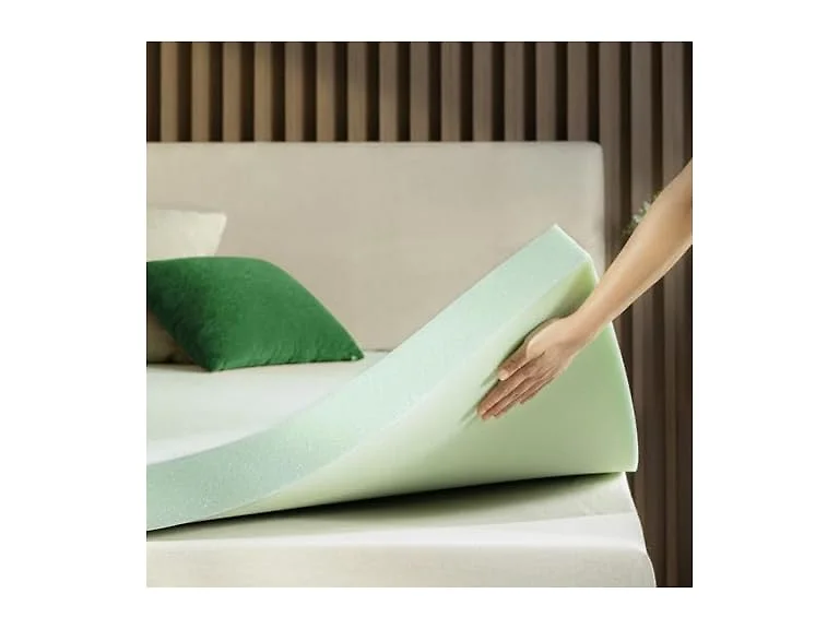 ZINUS 3in Green Tea Foam Topper King