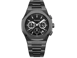 LUSSUOSO/ WATCH / BLACK STAINLESS STEEL