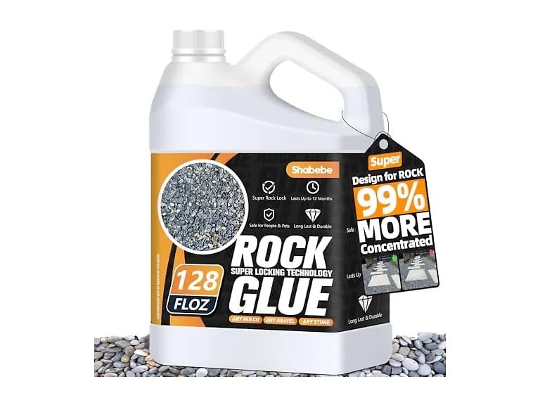 Shabebe 99% Stronger Bond Rock Glue 1 Gallon