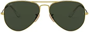 Ray-Ban RB3025 W3400 58 58-14-135 Ray-Ban RB3025 Classic  Aviator Sunglasse Arista/G-15 Green