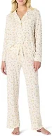 Amazon Essentials x Sofia Grainge Women's Stretch Modal Long-Sleeve and Full-Length Bottom Pajama Set, Ivory Squirrel Picnic, XX-Large
