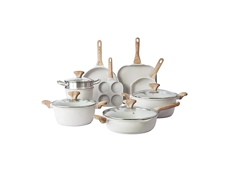 13-Piece Non-Stick Cast Aluminum Cookware Set