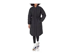 Amazon Essentials Women's Oversized Quilted Coat (Available in Plus Size), Black, Large